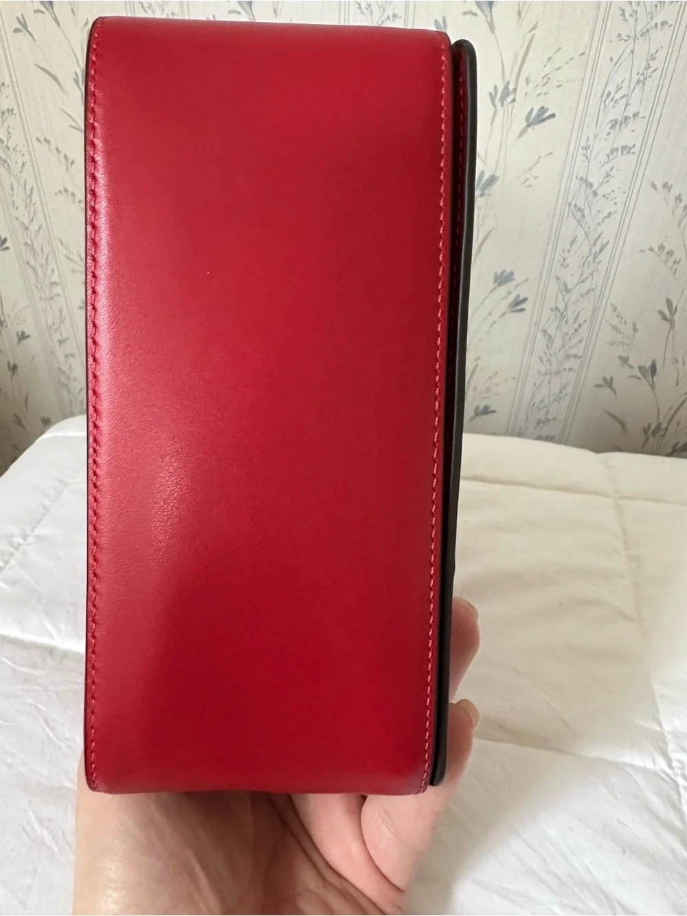 Kate Spade Red Leather Top-Handle Satchel